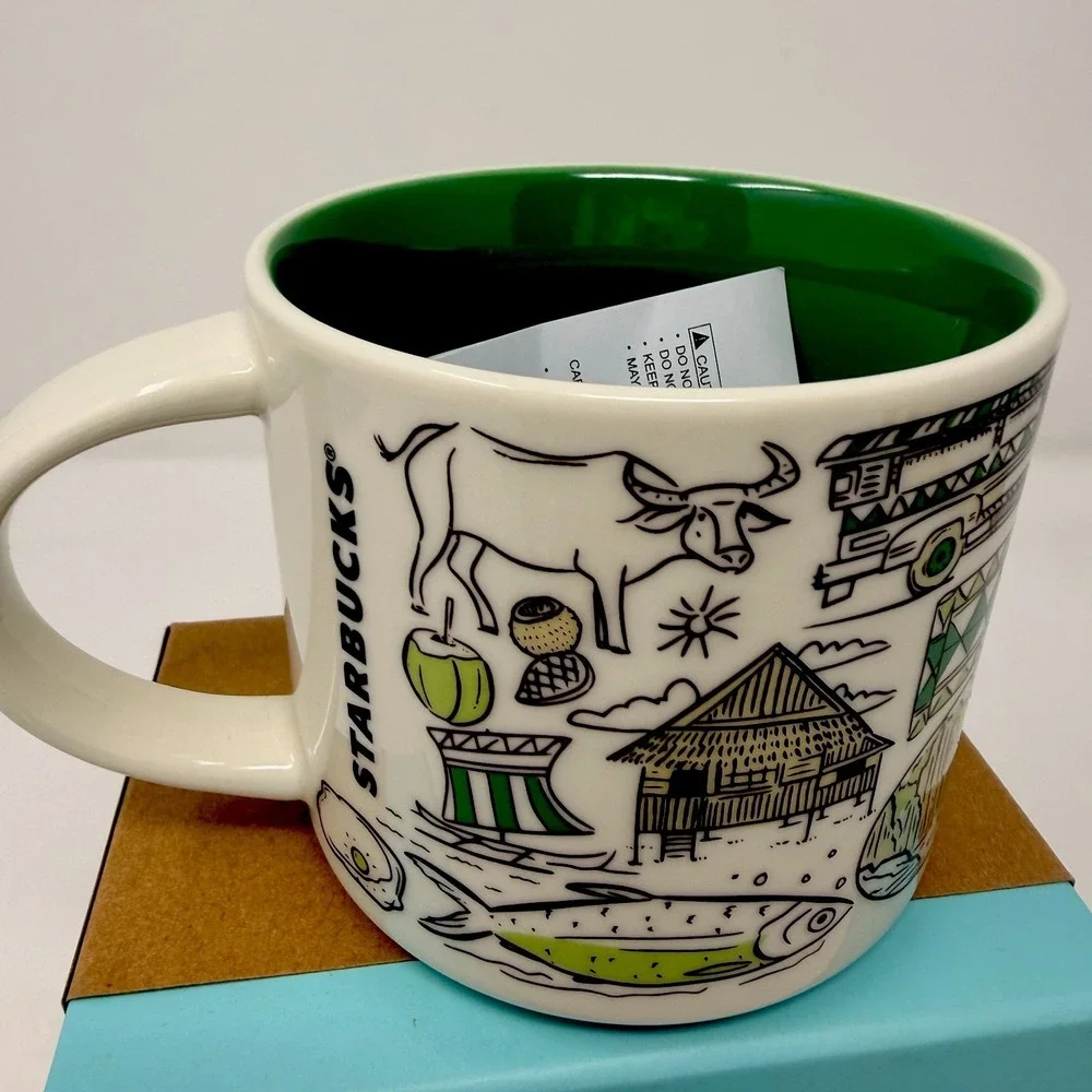 Starbucks Been There Series Philippines Coffee Mug 14oz NEW Across The Globe